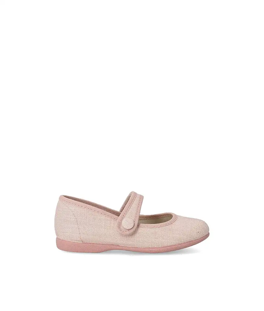 PEKES Zapato sabrina cinta lona niña