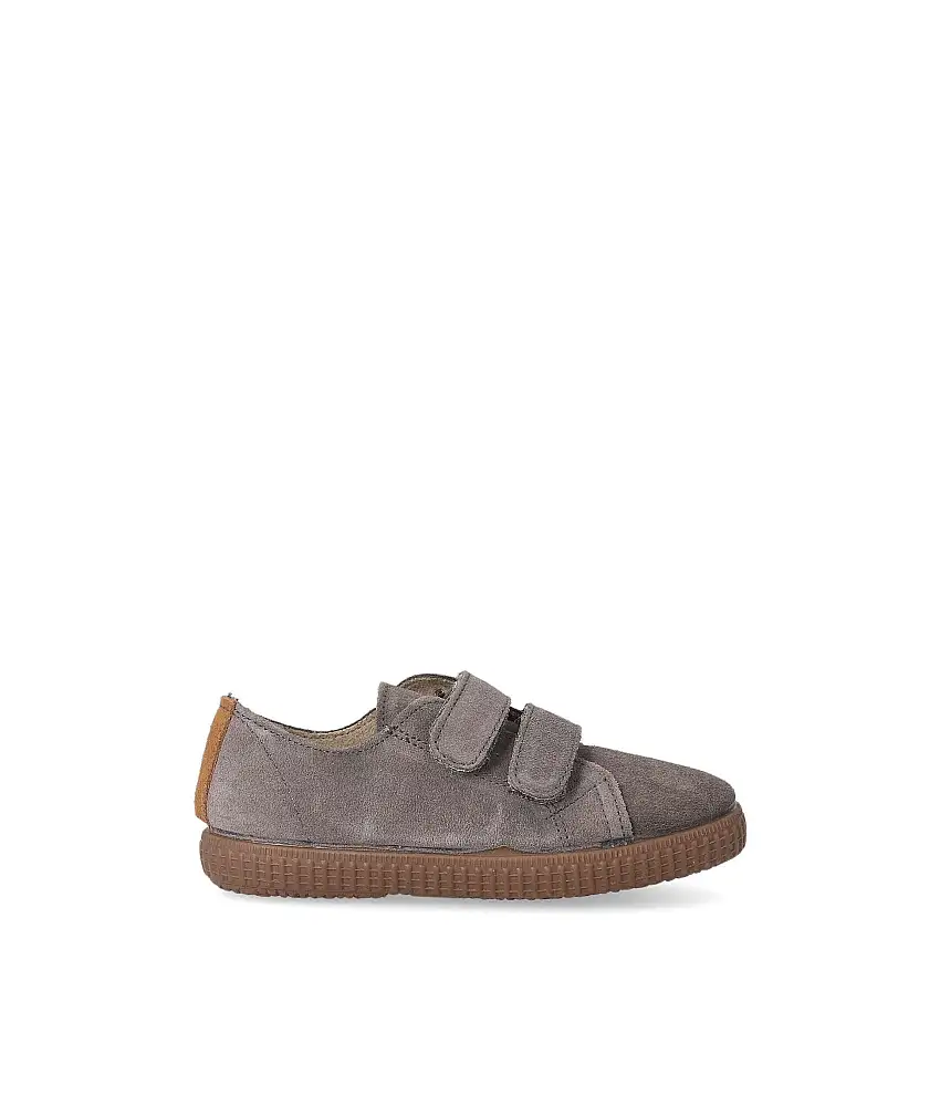PEKES Zapato tenis piel serraje niño