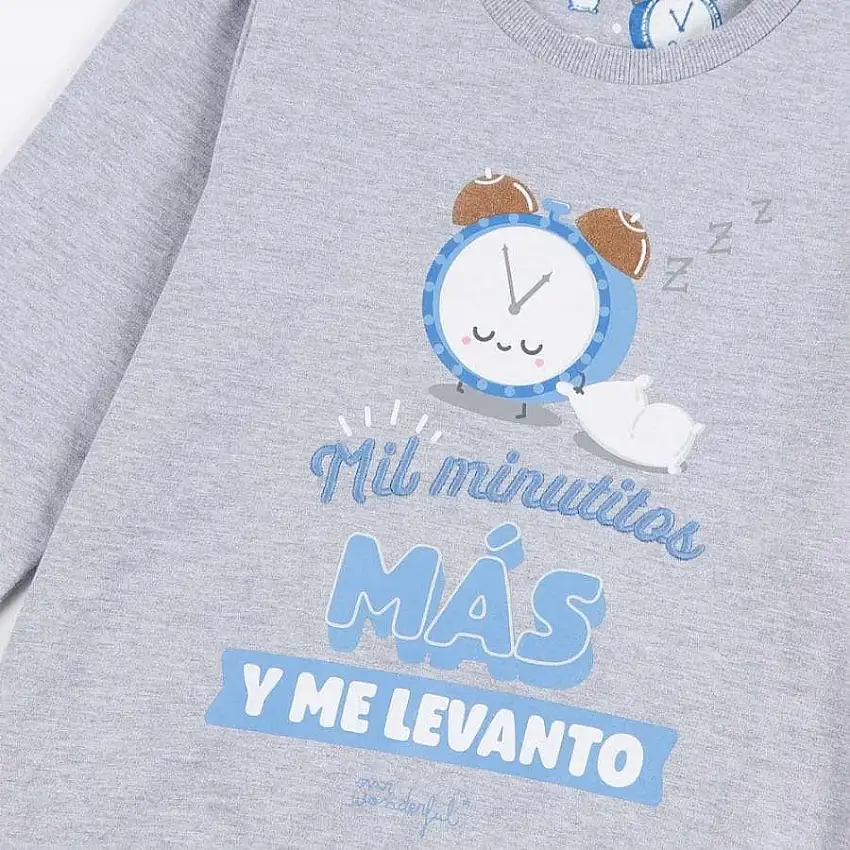 pijama niña invierno, "mil minutos más". mr. wonderful.