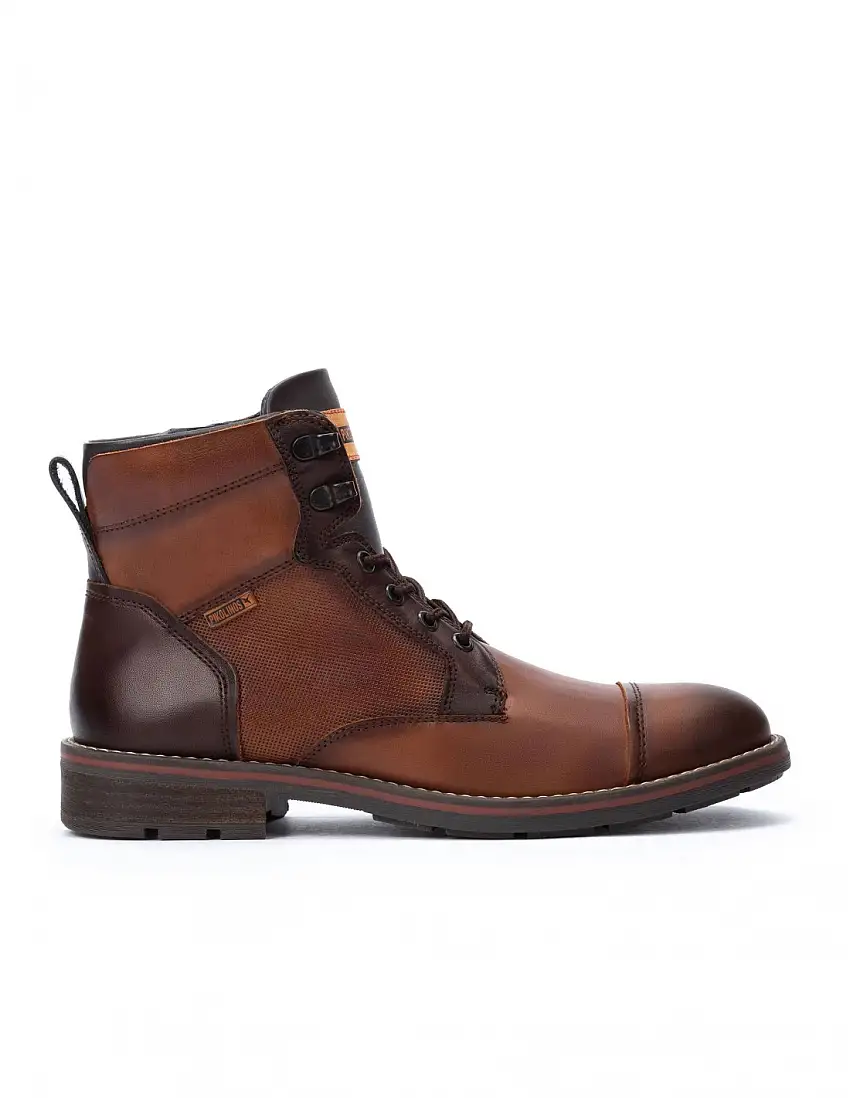 PIKOLINOS Botas Cordones Cuero