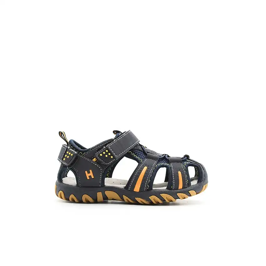 Sandalia 400120 marino/amarillo
