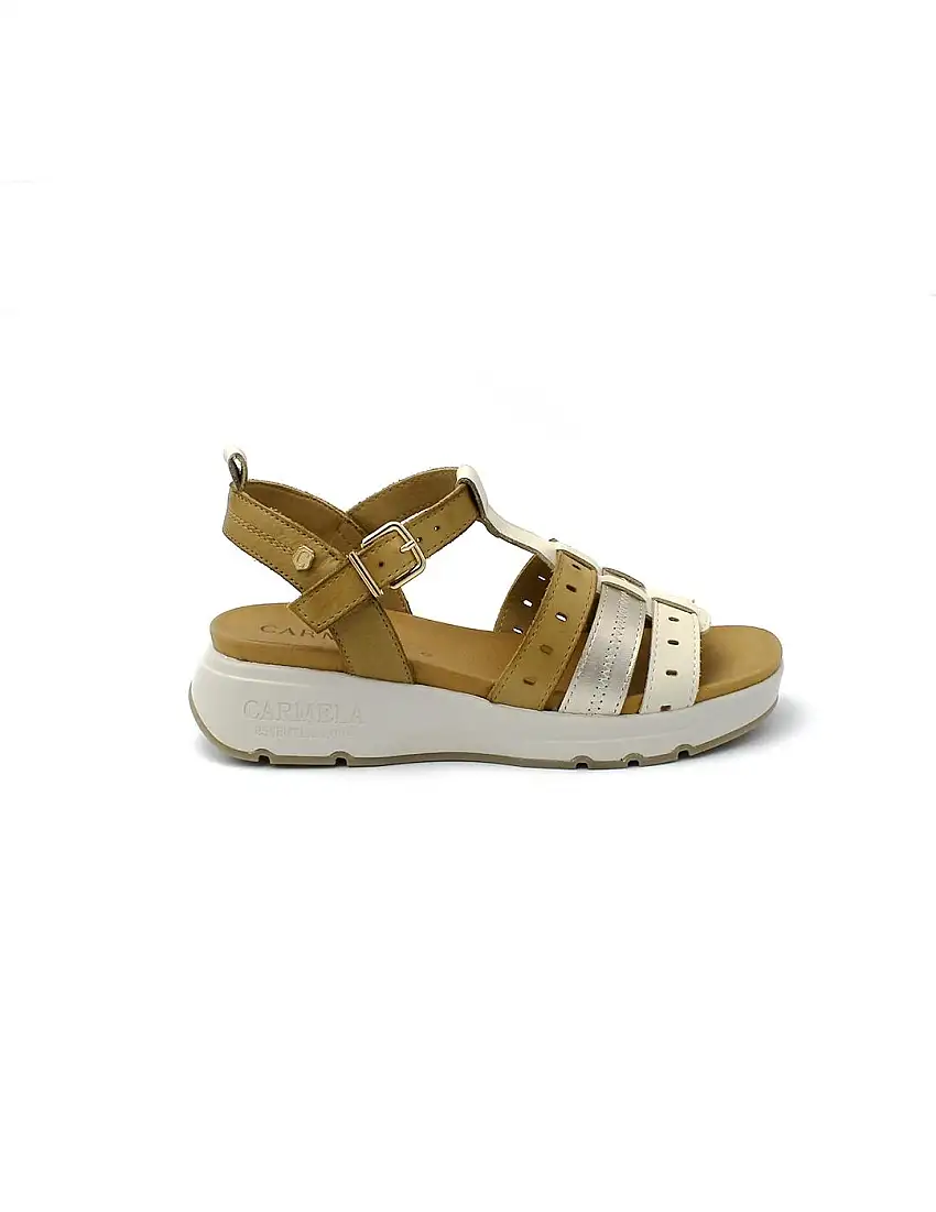 Sandalia CARMELA 16164201-S8A1 Camel Mujer.