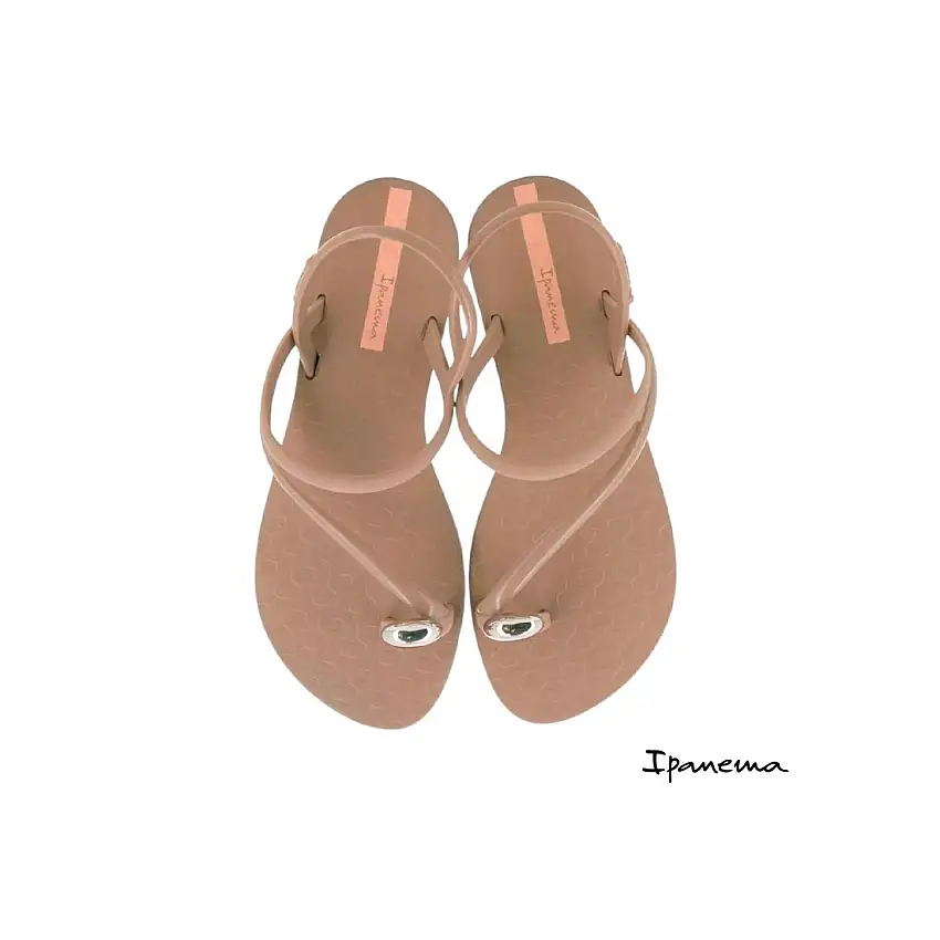 Sandalia Glam Ring nude Ipanema