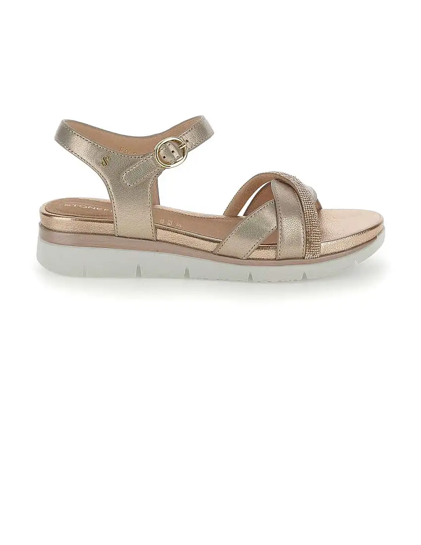 Sandalia mujer Stonefly Elody dorado
