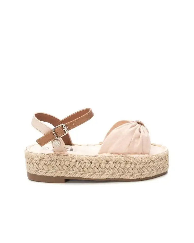 SANDALIA NIÑA - TEX. BEIGE