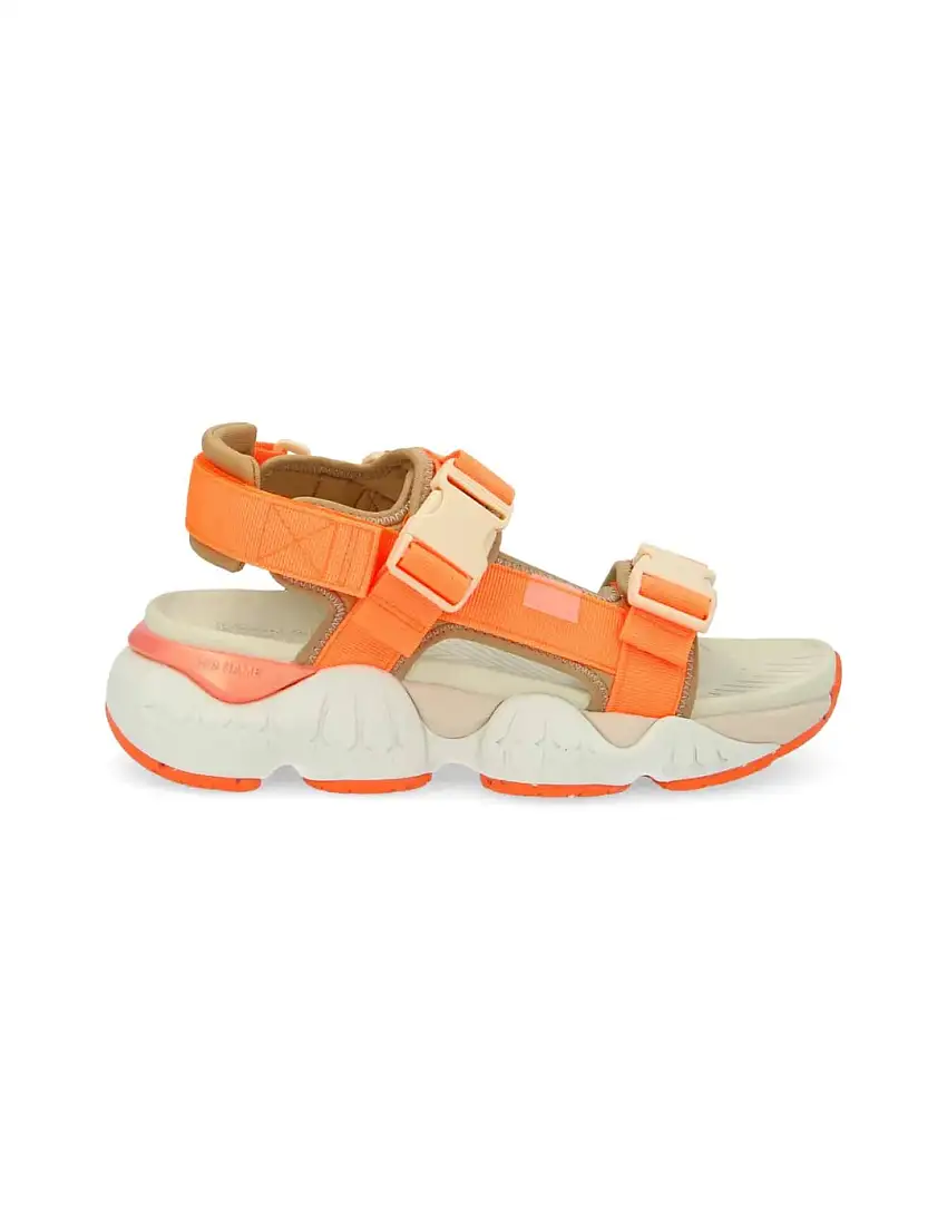 Sandalia No Name Krazee Fluor Naranja