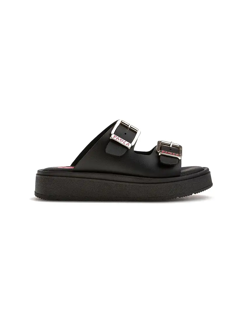 Sandalia PAOLA 877014 Negro Niña.