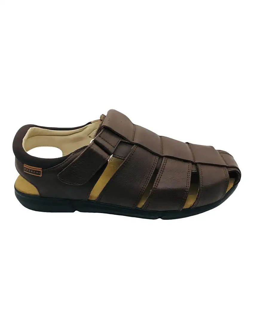 Sandalia Piel Hombre Baerchi 8402