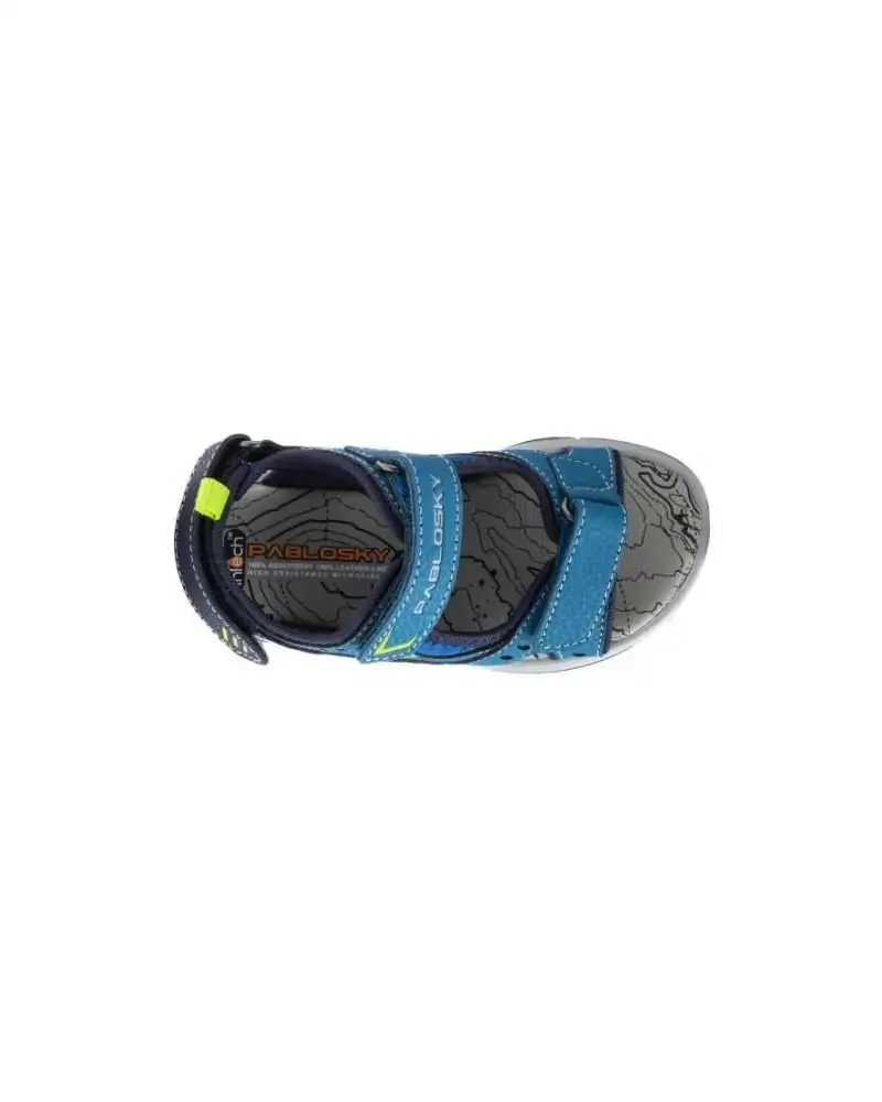 SANDALIA PISO GOMA JEANS-NAVY