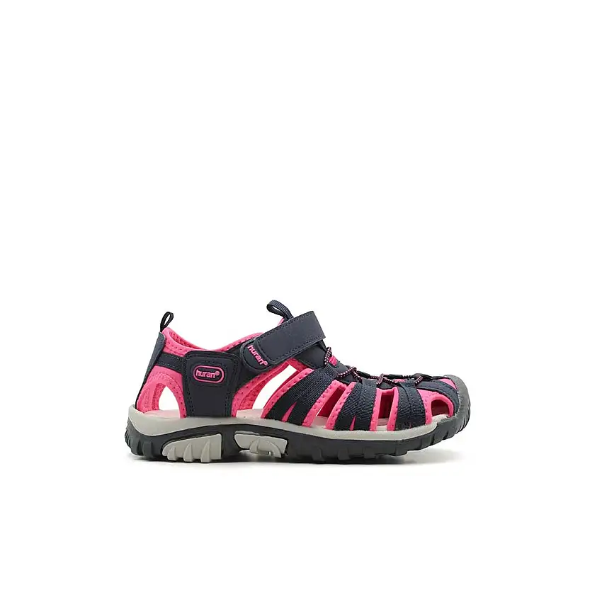 Sandalia trekking A1106 marino/fucsia
