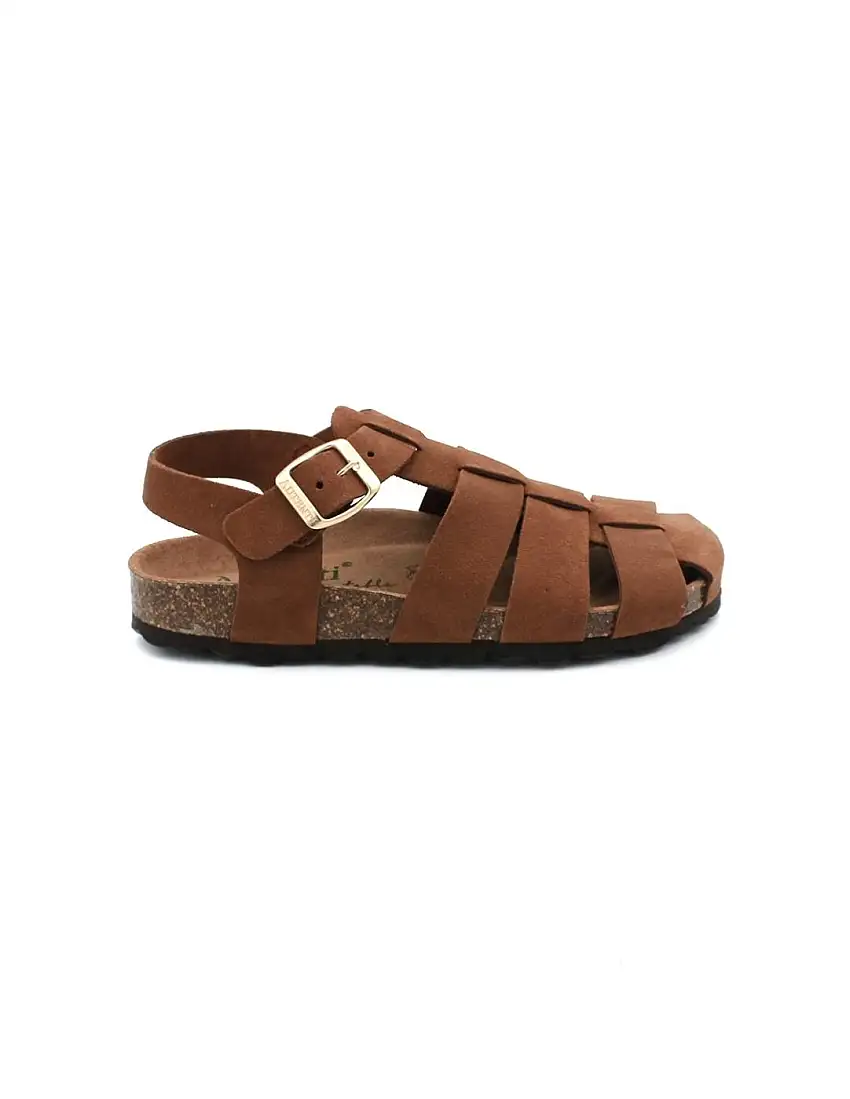 Sandalias AUTENTI BE CONFORTABLE 15465 Marrón Mujer