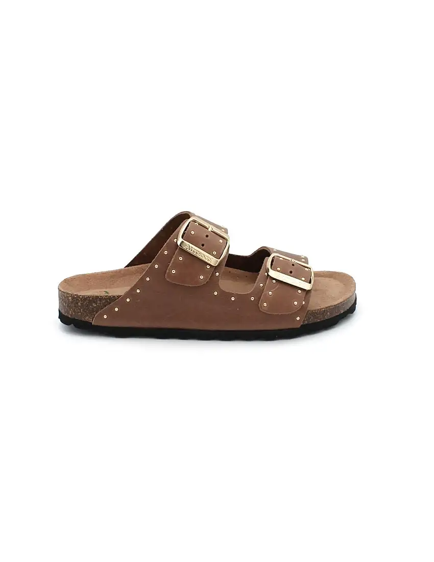 Sandalias con Tachuelas AUTENTI BE CONFORTABLE 13843 Cuero