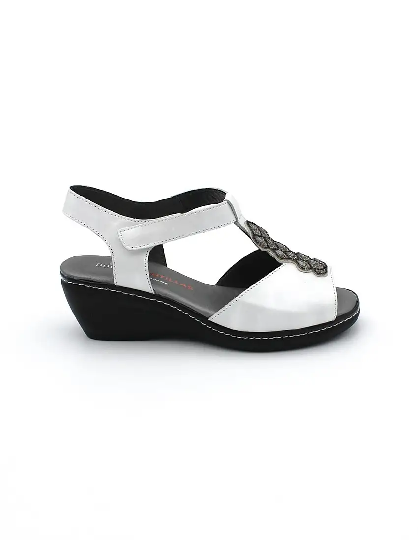 Sandalias DOCTOR CUTILLAS 32175 Blanco Mujer