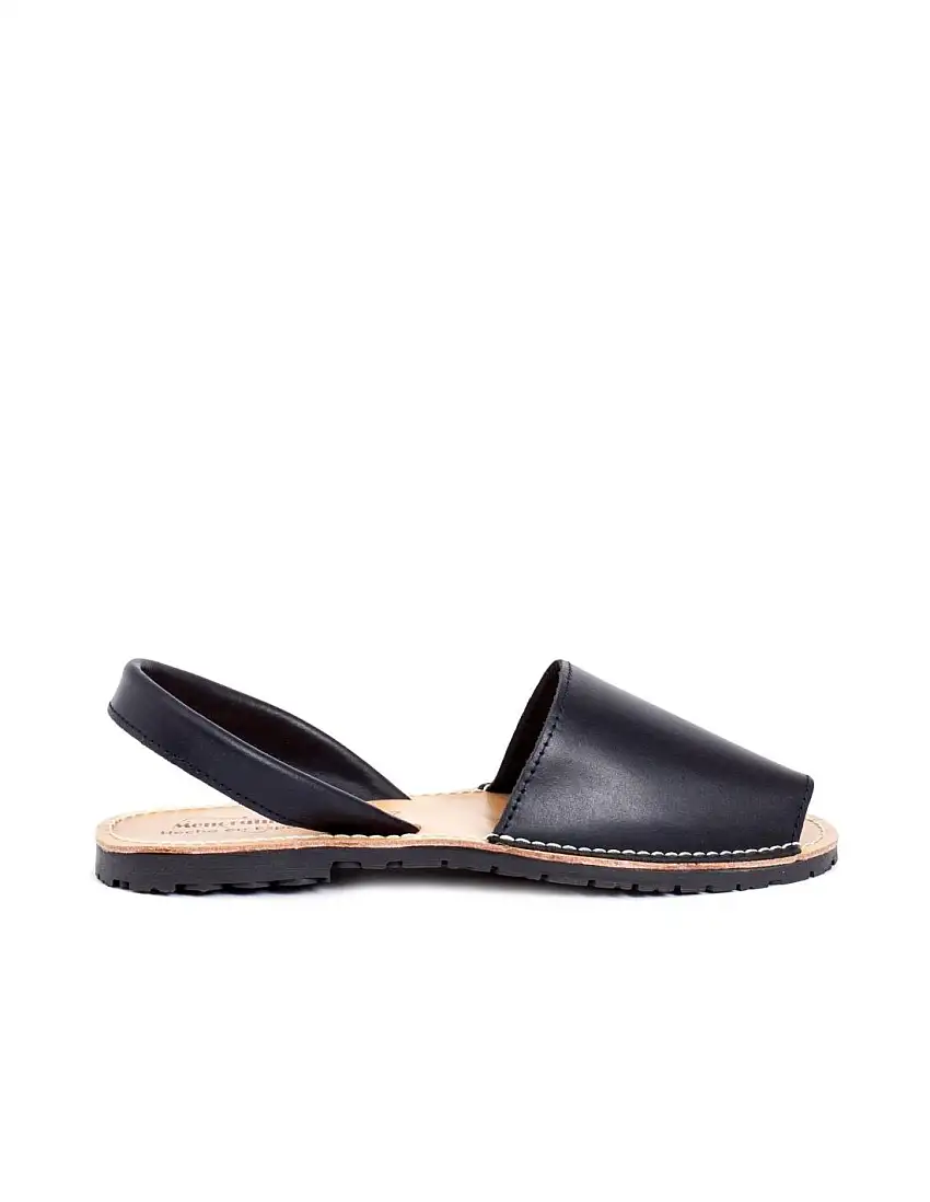 Sandalias Menorquinas Piel Marino