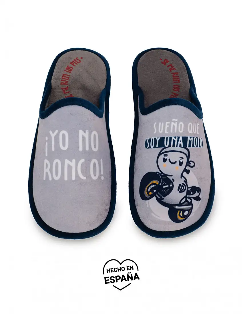 SE ME RÍEN LOS PIES Zapatillas Casa Moto