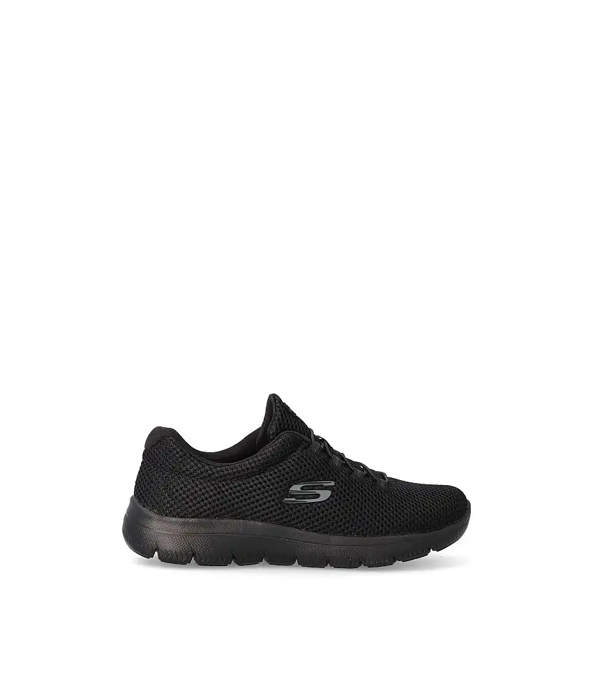 SKECHERS Zapatilla deportiva cómoda de mujer SKE 12985 NEGRO