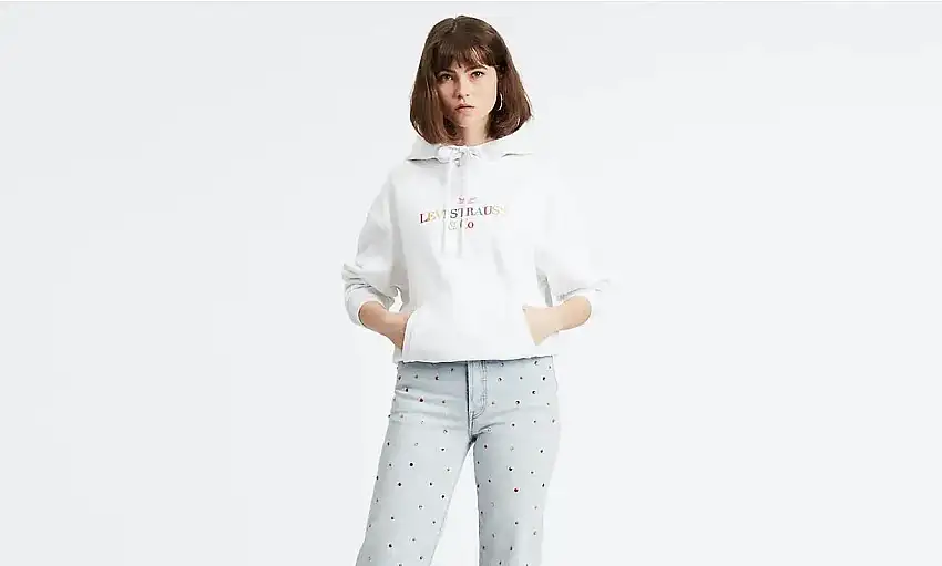 Sudadara Bordada Levi's Unbasic