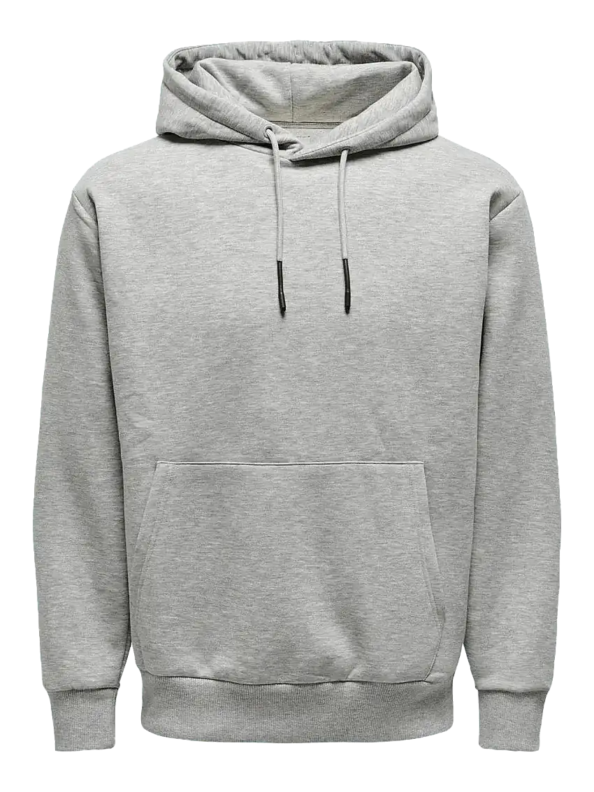 Sudadera con Capucha Unicolor Ceres