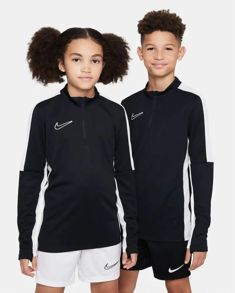 SUDADERA NIKE DRI-FIT ACADEMY23 DRILL TOP NEGRO / BLANCO
