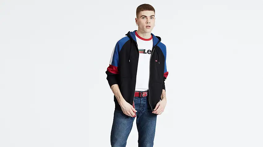 Sudadera Pieced de Cremallera Levi's