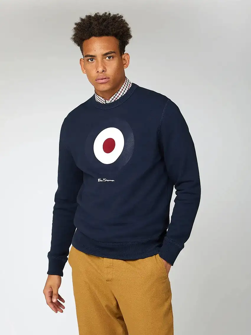 Sudadera Signature Target Dark Navy