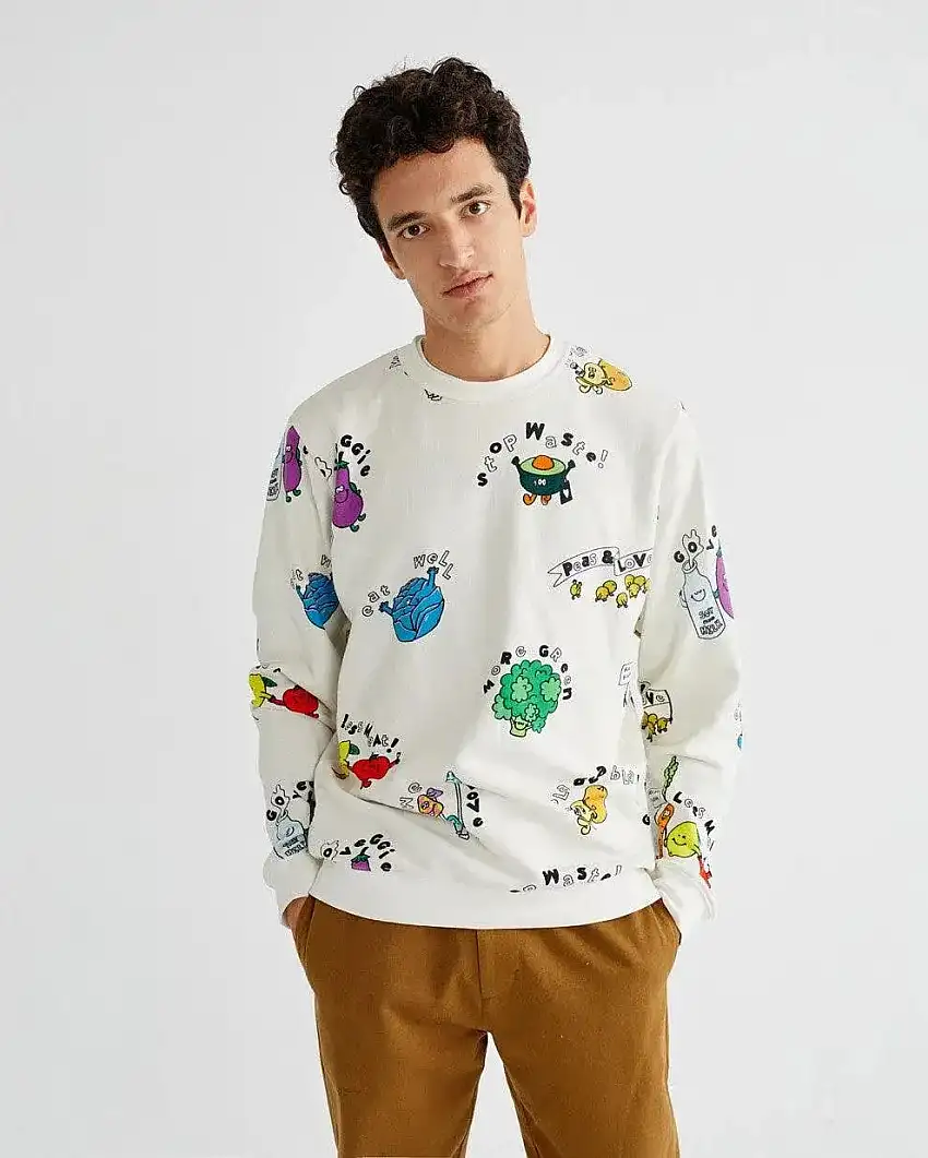 Sudadera vegetales