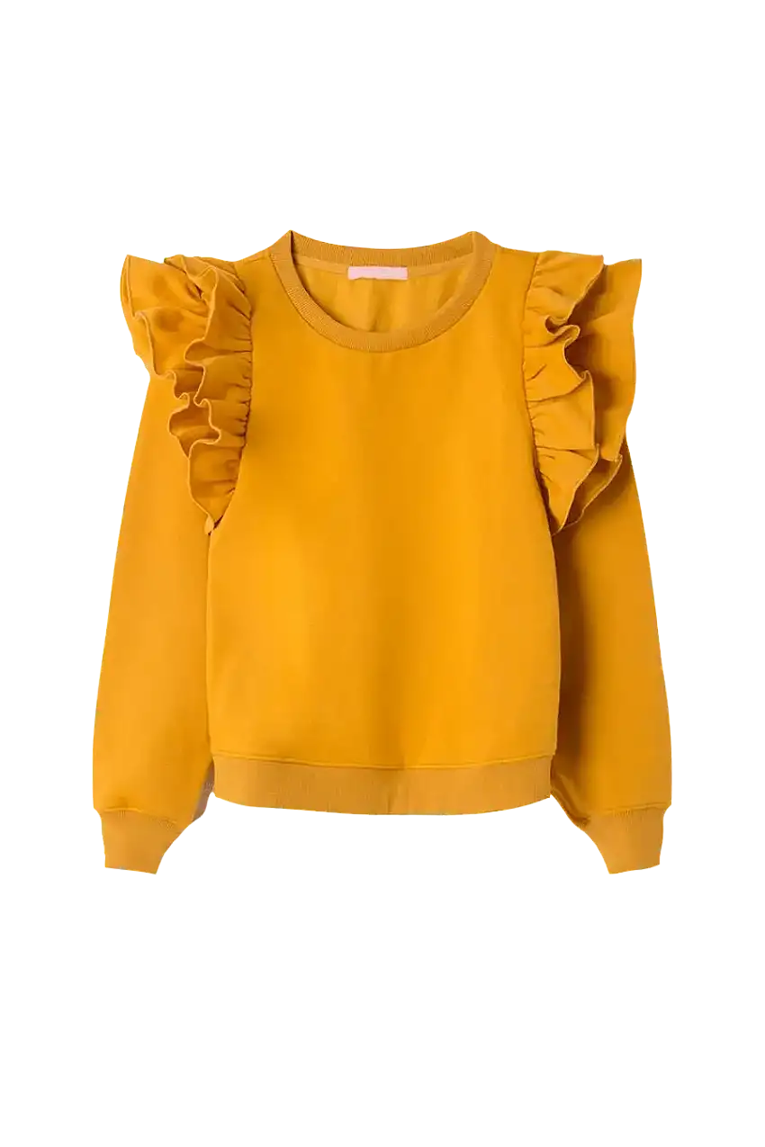 Sudadera Volantes