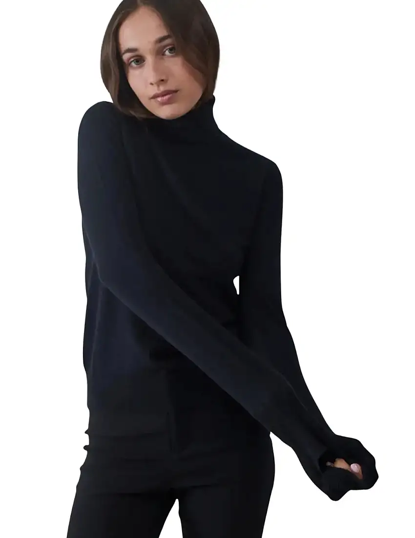Jersey Cuello Alto BALMOHK Negro