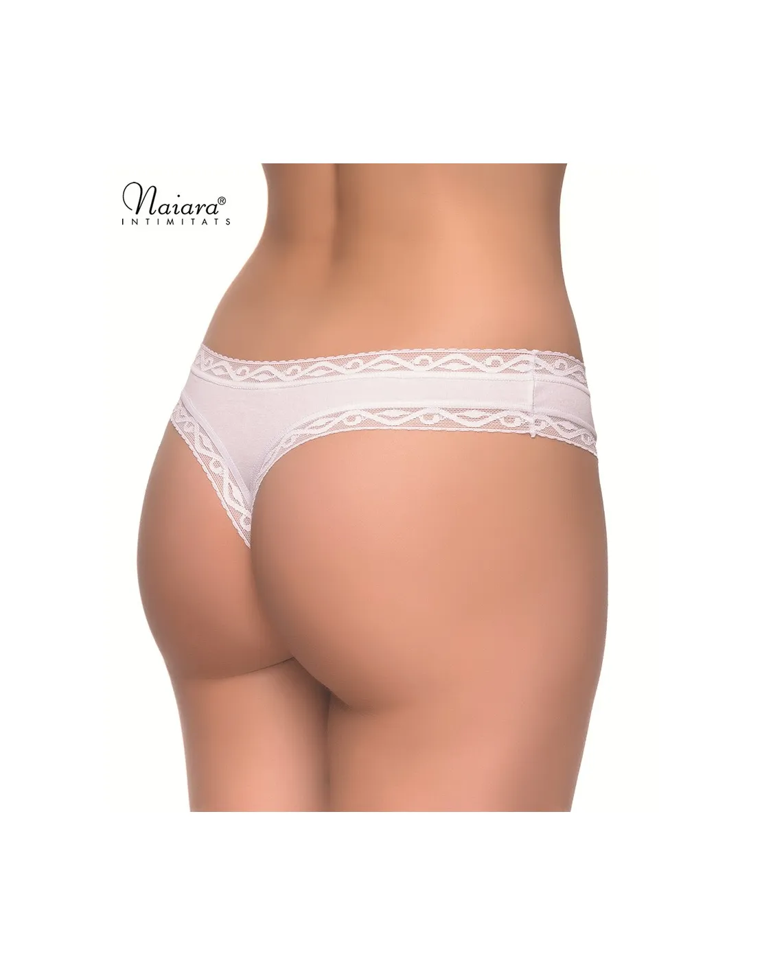 Braga Tanga Tiro Bajo con Puntilla de Naiara ®