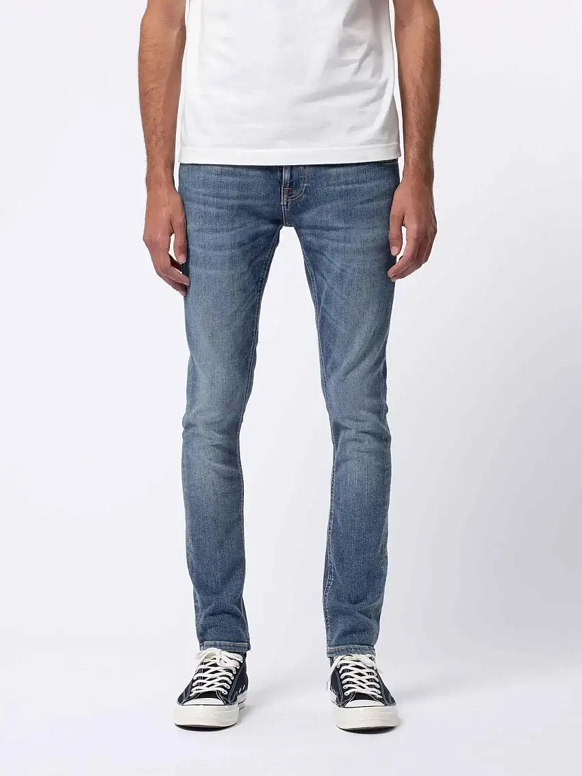 Vaqueros Nudie Jeans Tight Terry Steel Navy