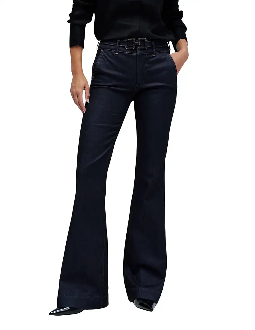 Vaqueros Secret Chino Flare Salsa Jeans Belt Azul