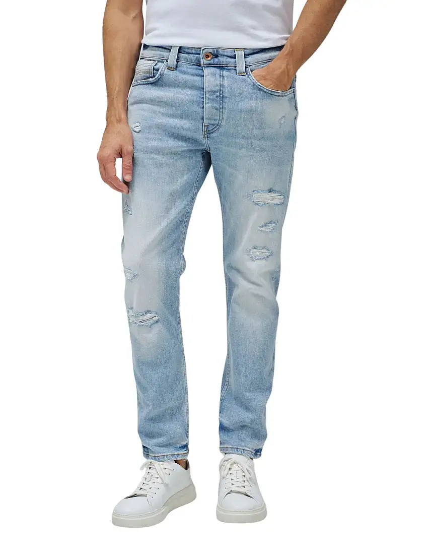 Vaqueros Slim Salsa Jeans Craft Series Azul