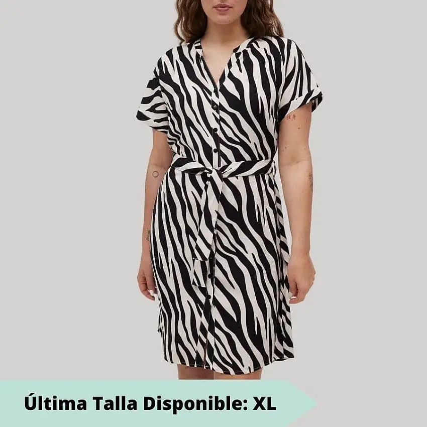 Vestido camisero, manga corta, antao, ysabel mora.