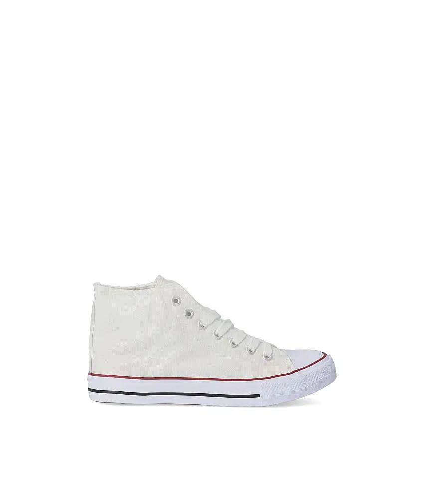 VVNN Bota sneakers casual BOL ABX117 BLANCO