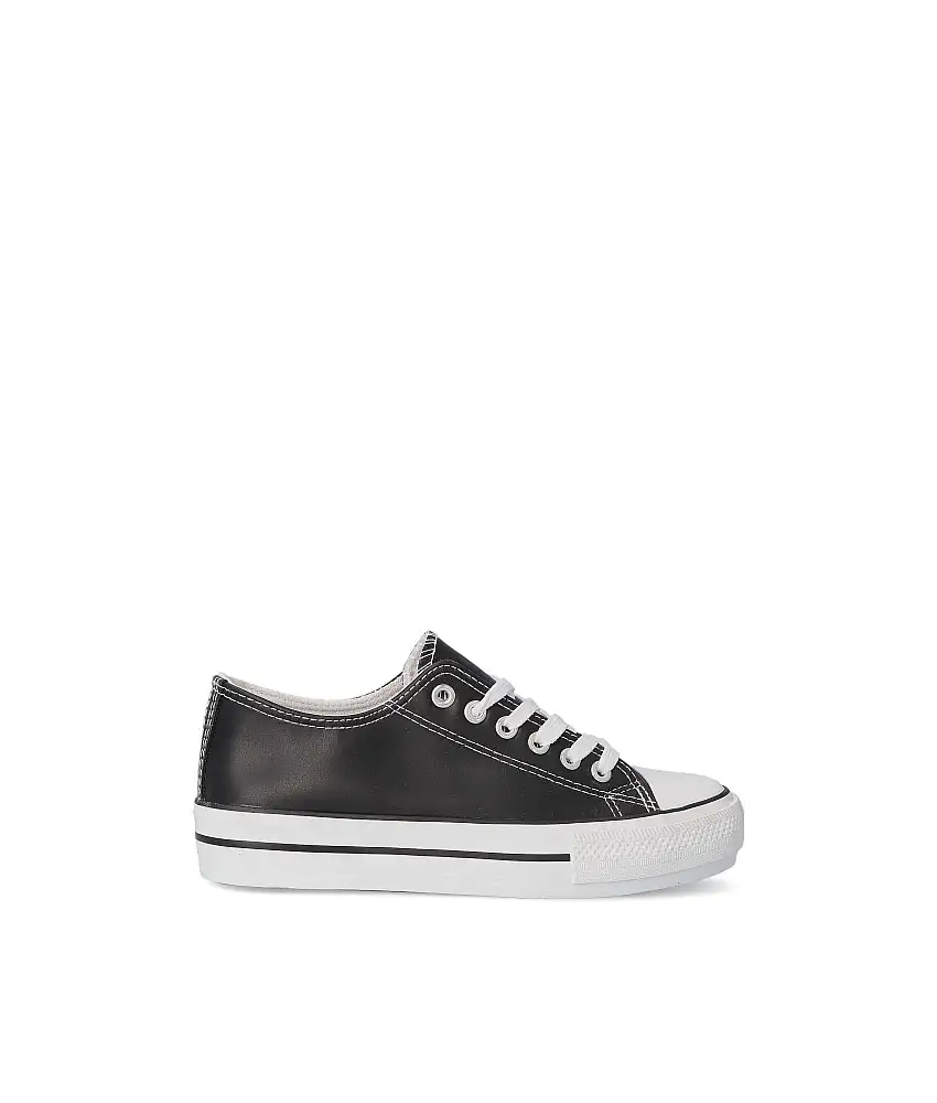VVNN Sneakers casual de mujer BOL TO349 NEGRO