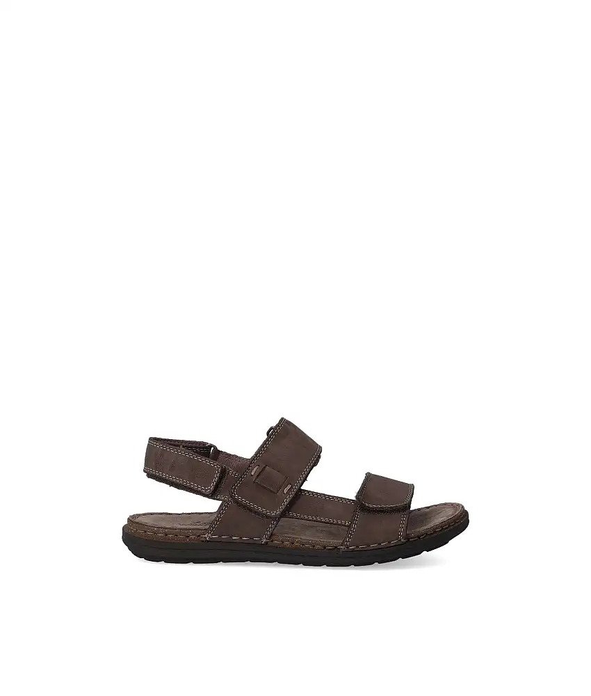 WALK&FLY Sandalia deportiva piel WAL 43770 MARRON