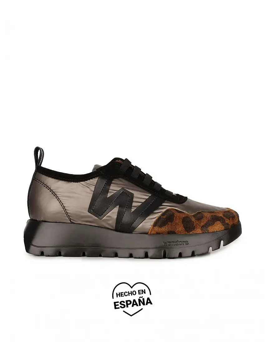 WONDERS Deportivas Metalizadas Leopardo
