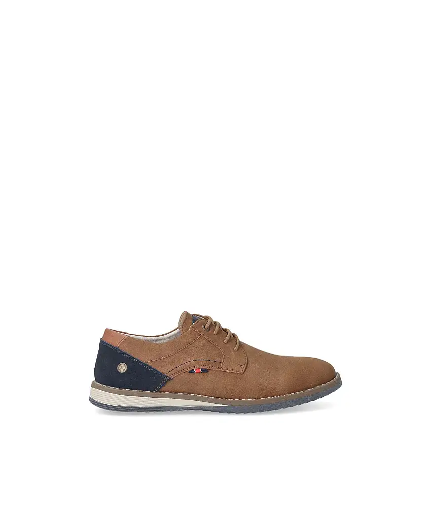 XTI Zapatilla oxford casual caballero