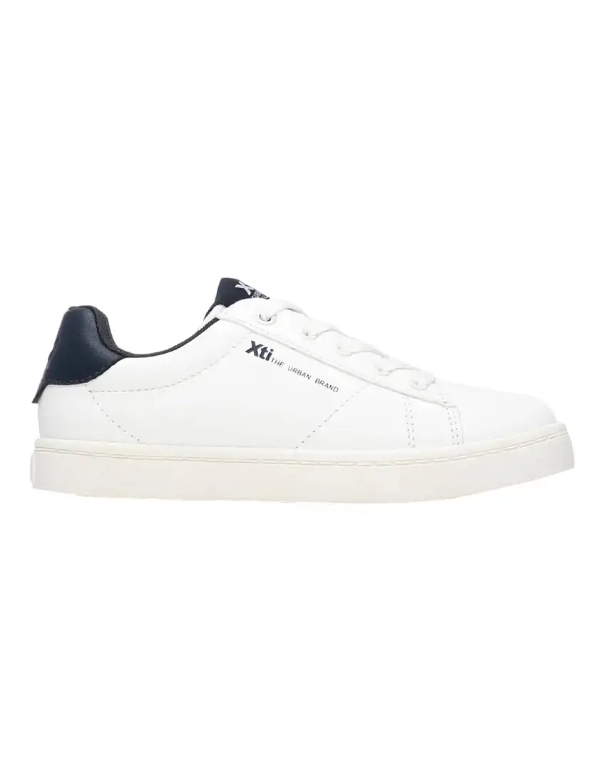 Zapatilla Deportiva Casual Niño Xti Kids 153025 Blanco
