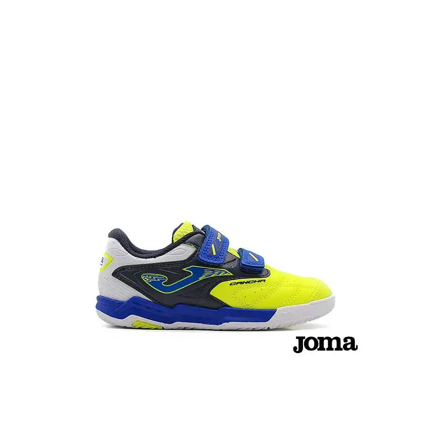 Zapatilla Joma Cancha Jr 2609 fluor yellow indoor sala