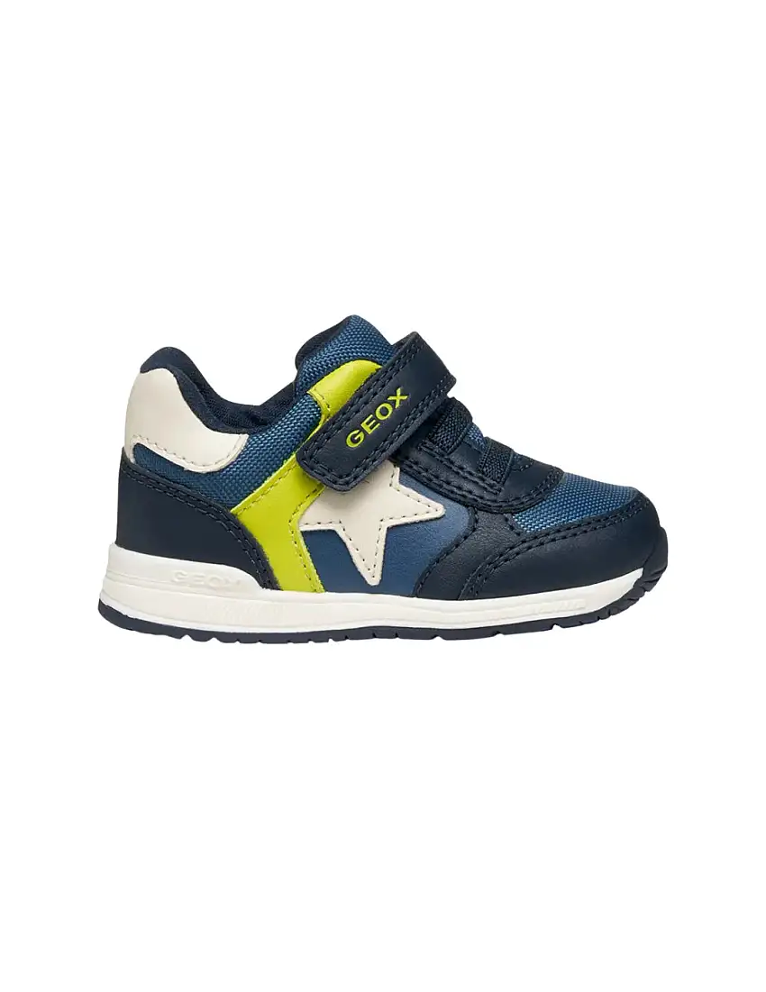 Zapatilla Primeros Pasos GEOX Rishon Azul