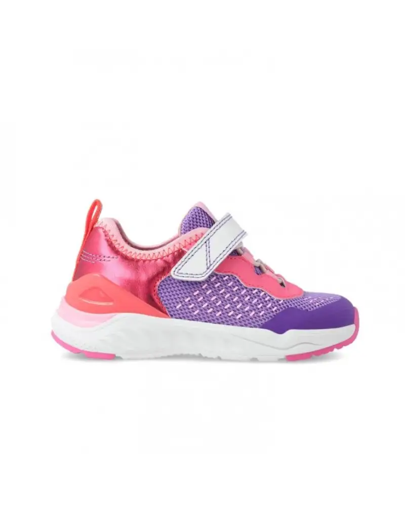 ZAPATILLA SNEAKER ELASTICOS REJILLA LILA