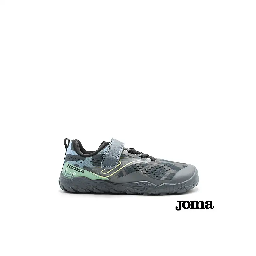 Zapatilla trail niño Joma Sima barefoot black