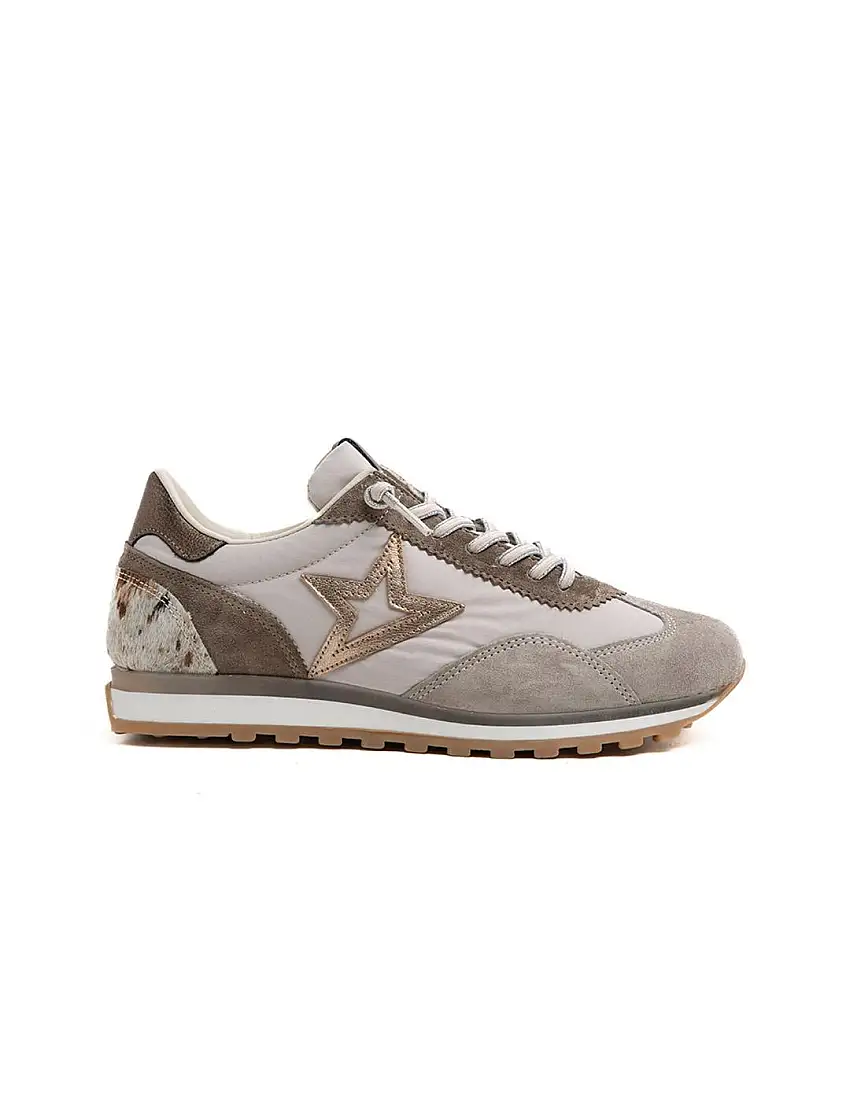 Zapatillas Cetti C-1259 Ante/Nylon Caliza Mujer
