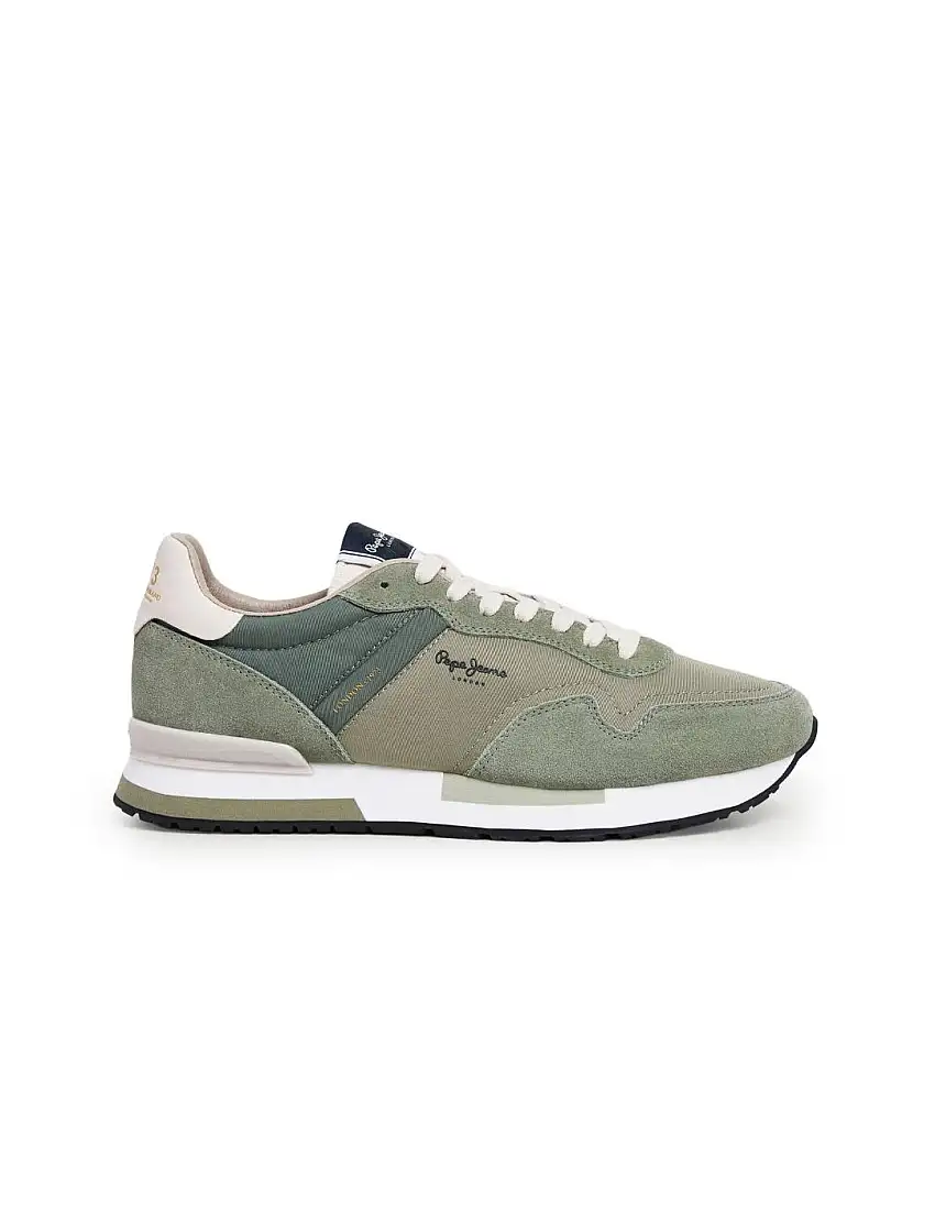 Zapatillas Hailon Pepe Jeans PMS400037 Hombre Verde