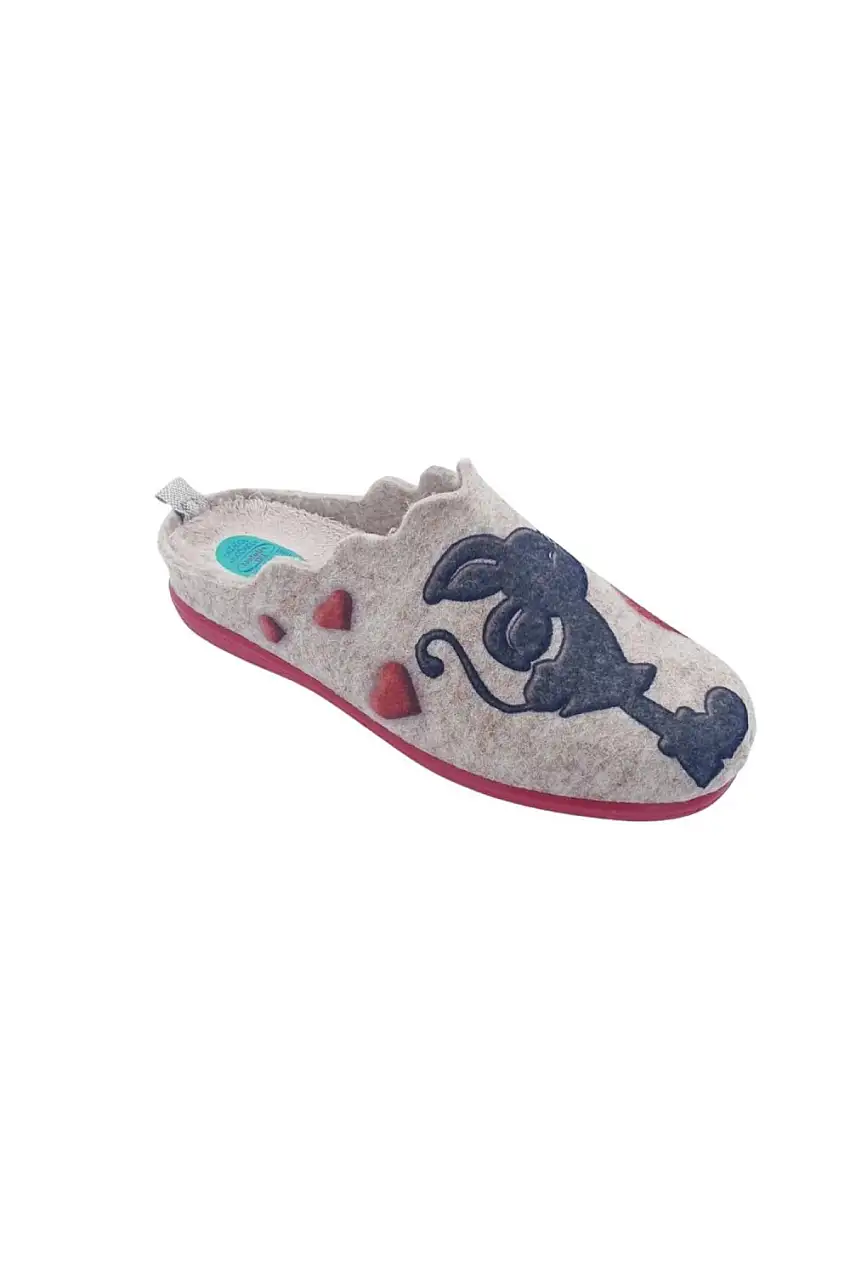 zapatillas otoño invierno natalia rojo 5907