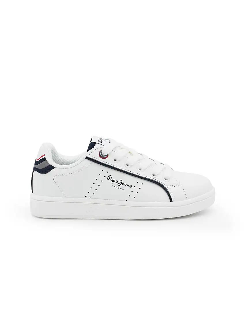 Zapatillas Pepe Jeans PBS000009 Player Young B Niño Blanco