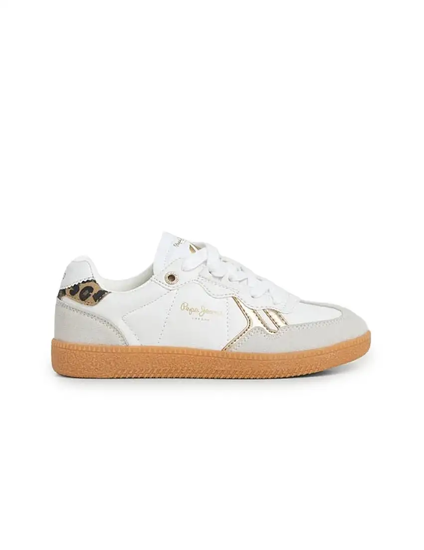 Zapatillas Retro PGS000001 Pepe Jeans Blanco/Print Niña