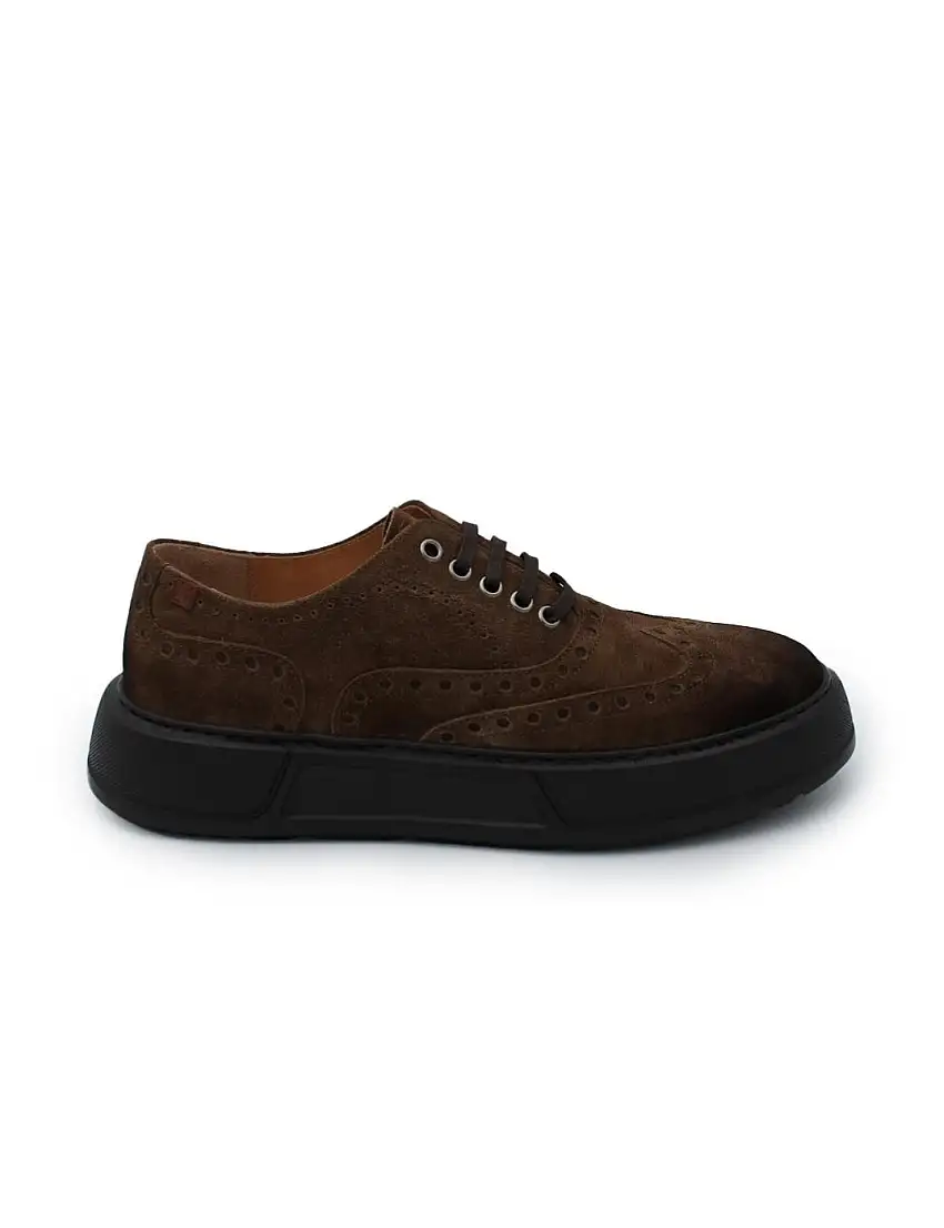 Zapato Basket Old Luis Gonzalo 8120H Marrón Hombre