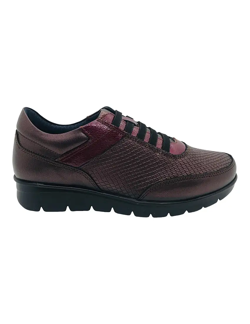 Zapato Confort Flex Mujer Baerchi 40900 Burdeos